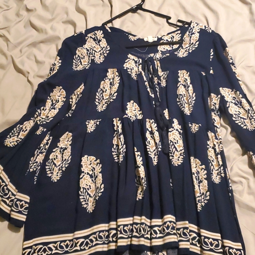 En Creme Blouse